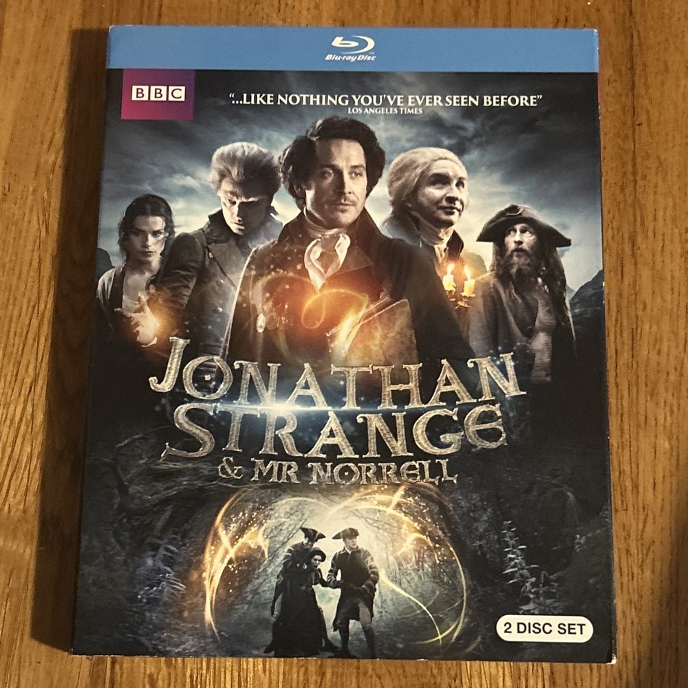 Jonathan Strange & Mr. Norrell (Blu-ray, 2015) BBC‎ 2-Disc Set RARE OOP